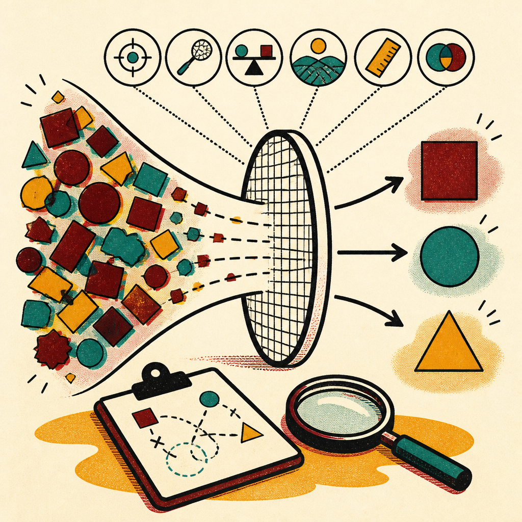 Illustration for the skill Hypothesis screener